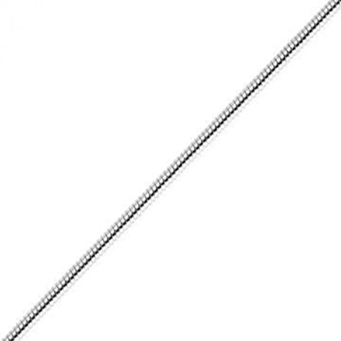 Snake chain on a white background