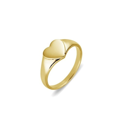Gold Heart Ring