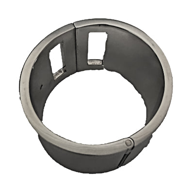 Polished Cut Out Hinge Bangle