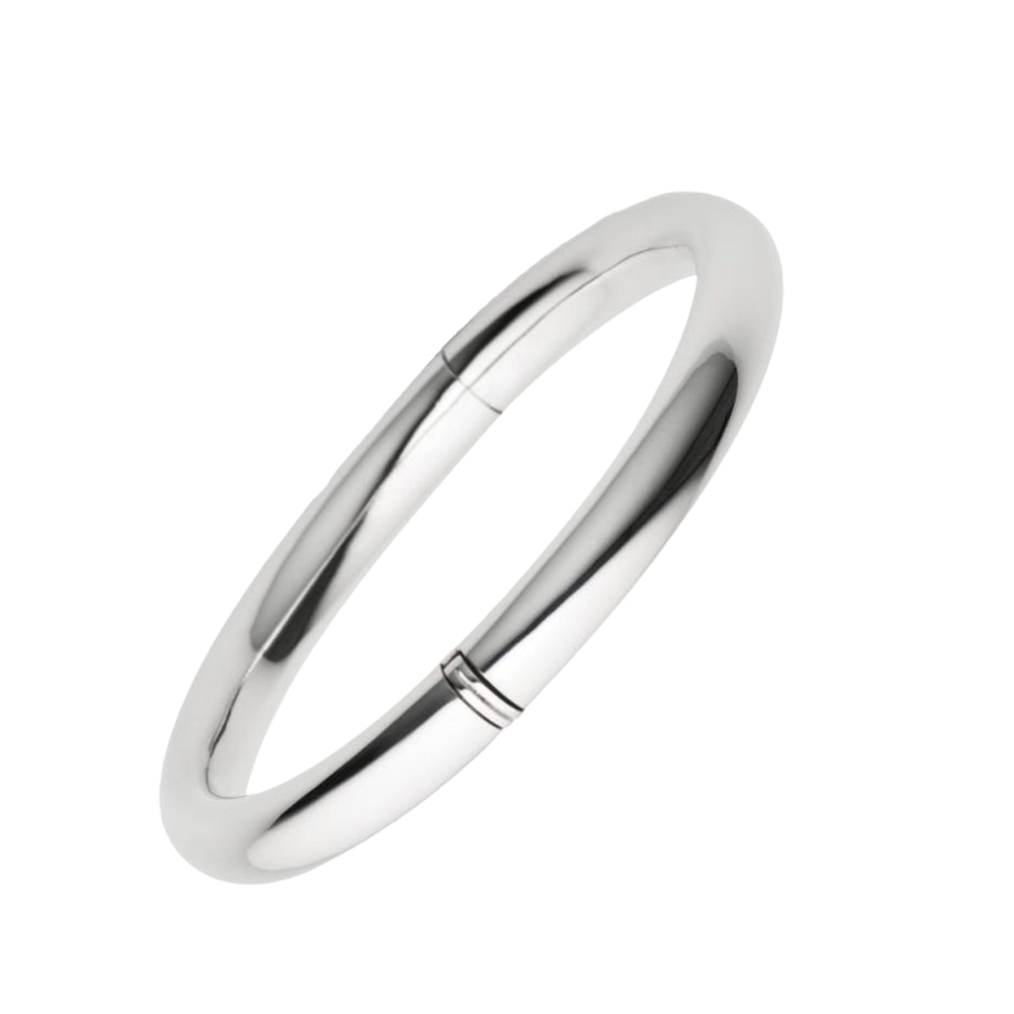 Hinged Hollow Golf Bangle 5mm