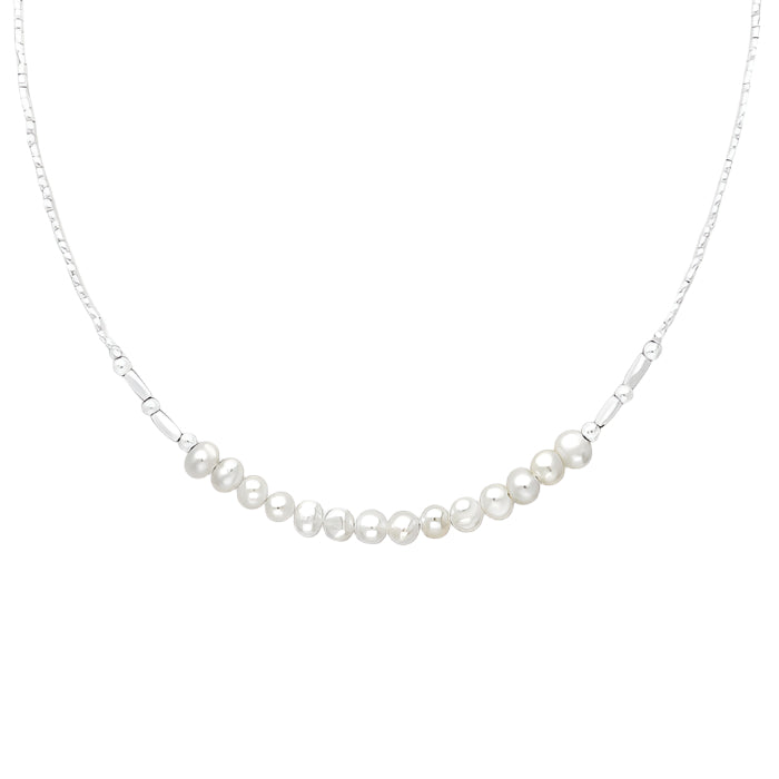 Moonlit Pearl Necklace