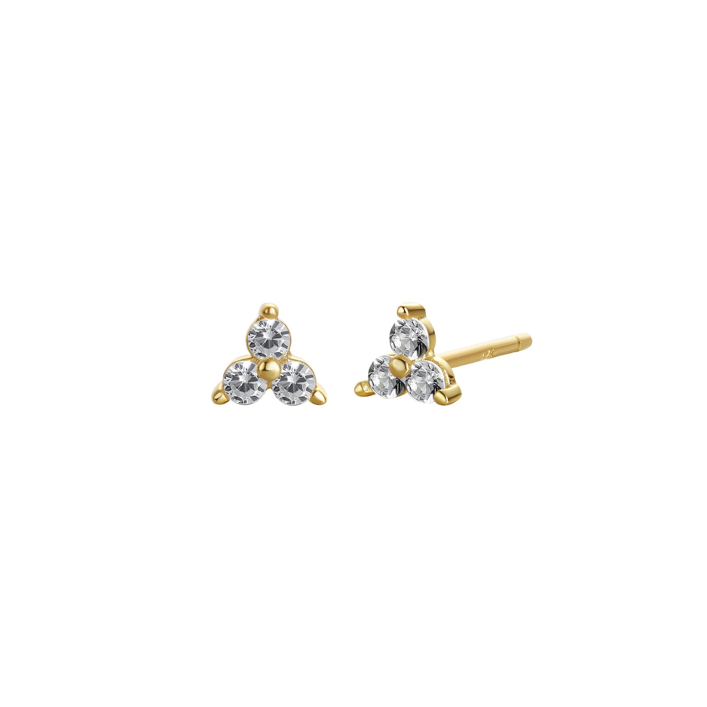 Mini Trio Clusters, Gold