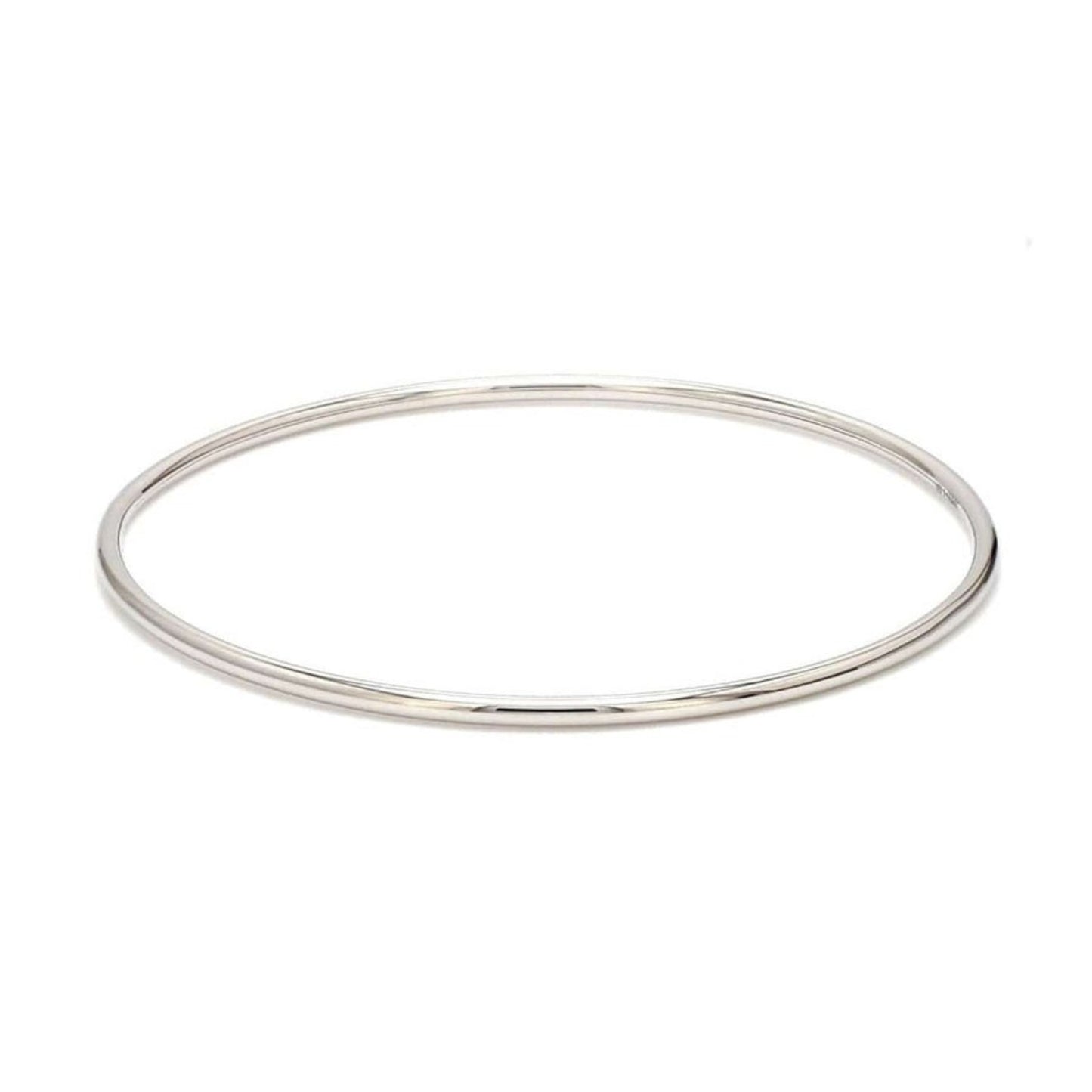 Hollow Golf Bangle 4mm