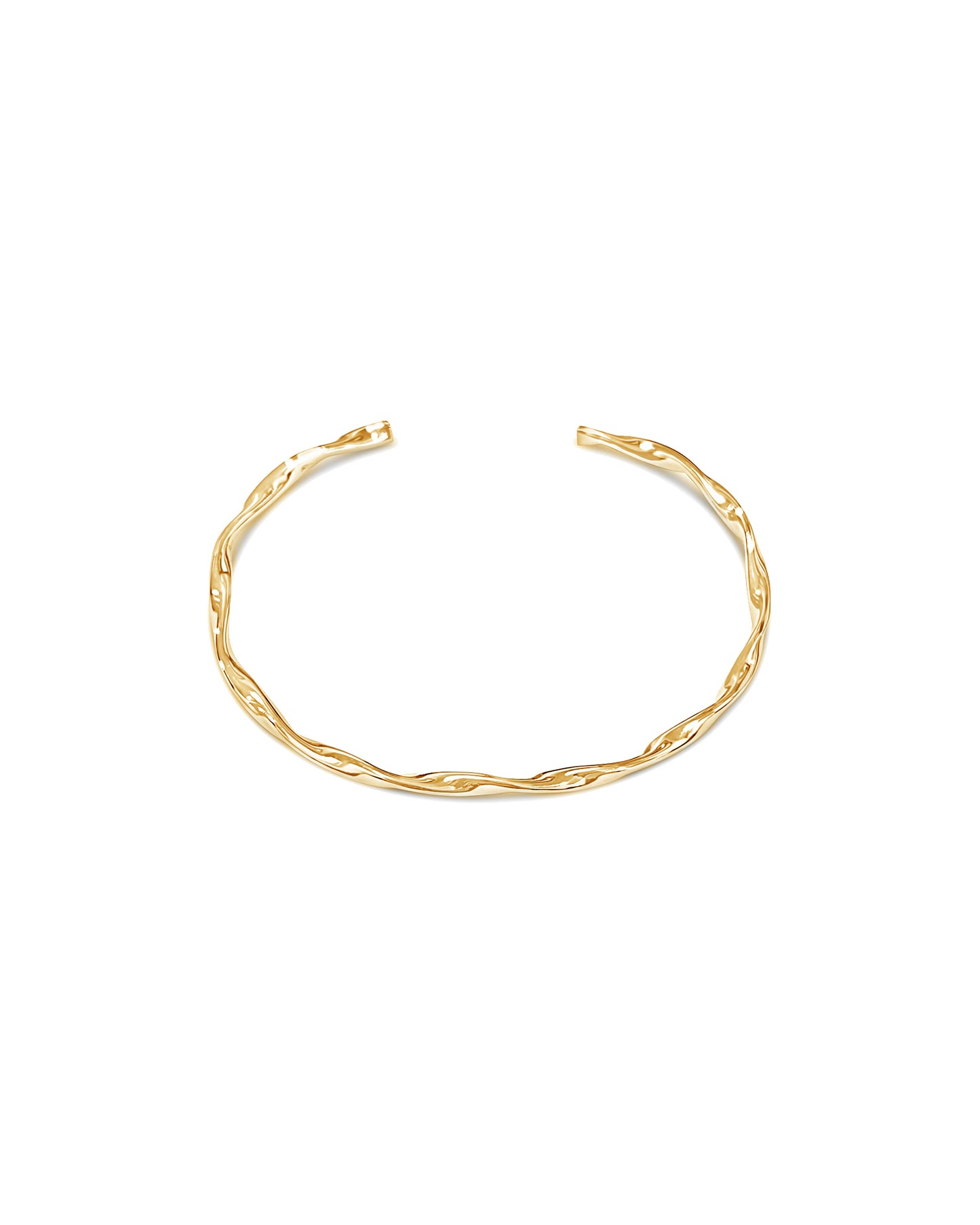 Twisted Cuff, Gold