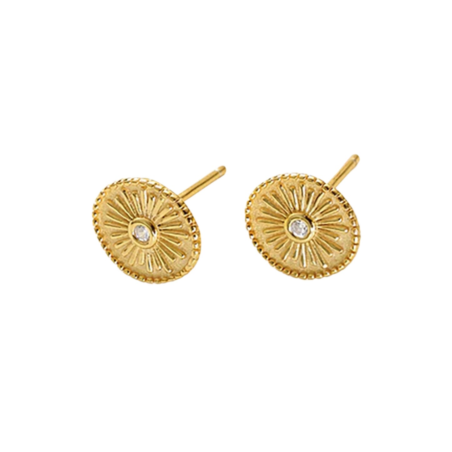 Oval starlight stud