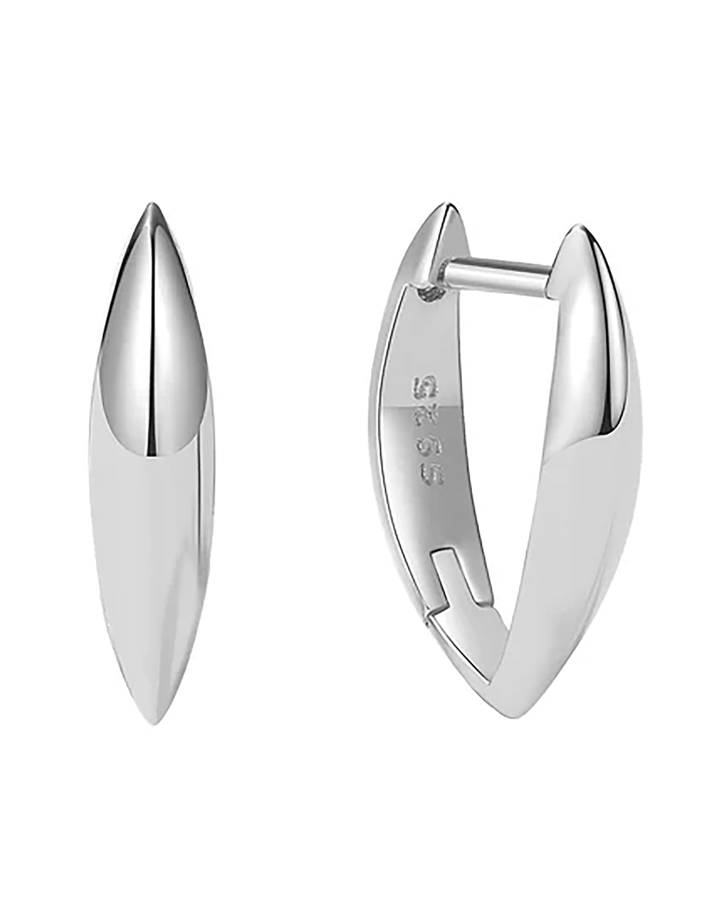 Oval leaf silver