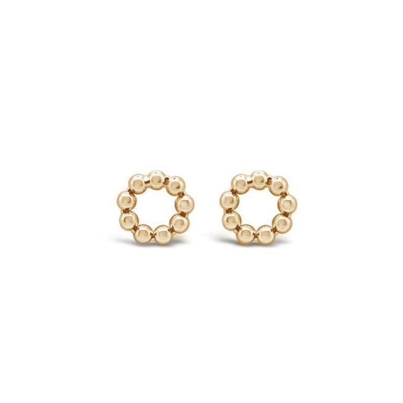 Eternity Studs, Gold