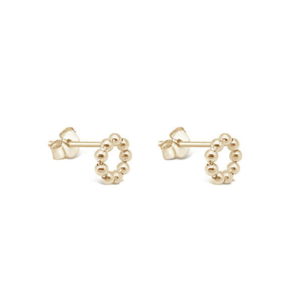 Eternity Studs, Gold