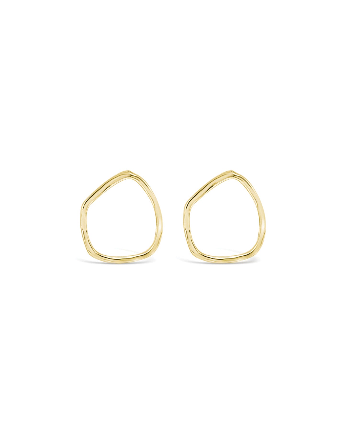 Scattered Tear Studs, Gold