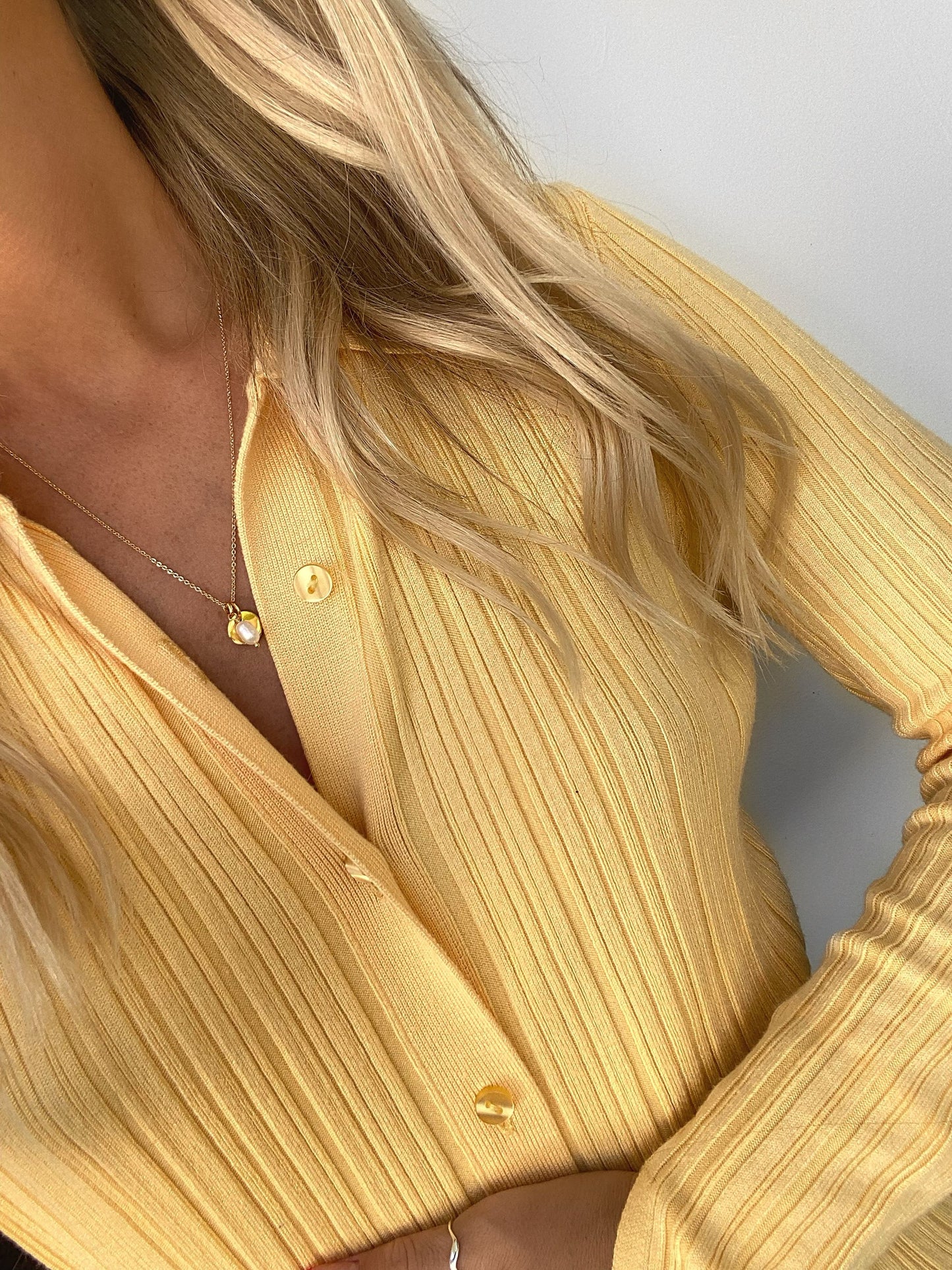 Golden Pendant Necklace