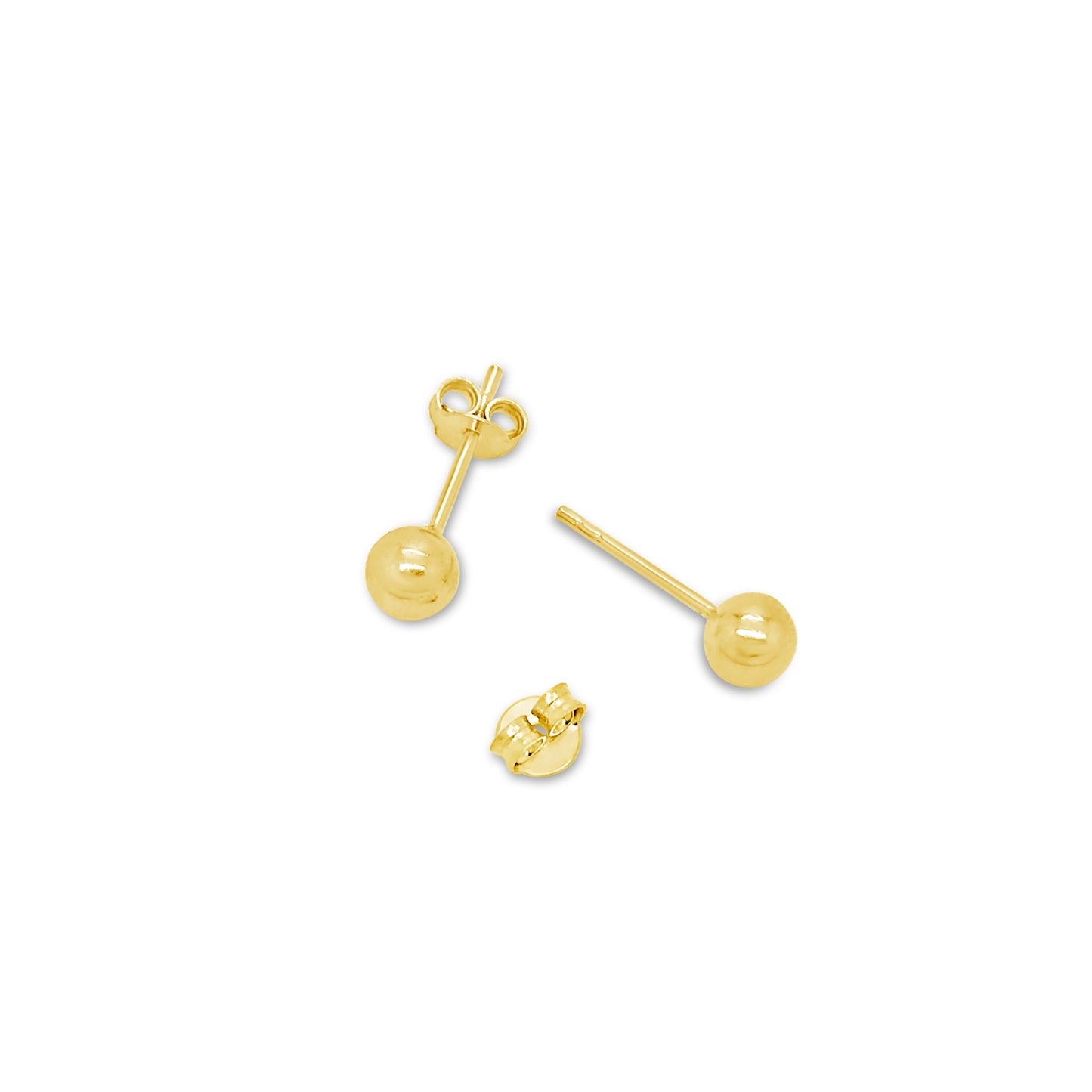 Small Gold Ball Studs