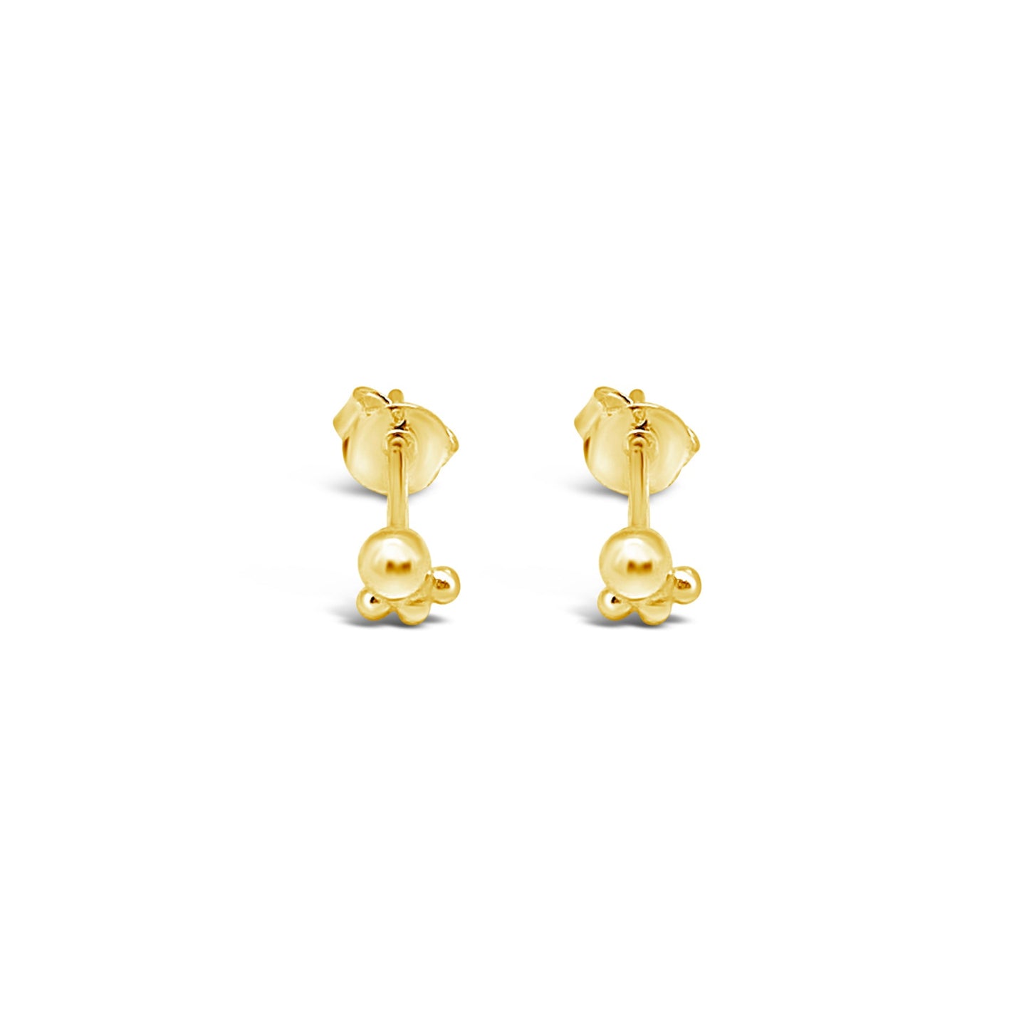 Tiny Details Studs, Gold