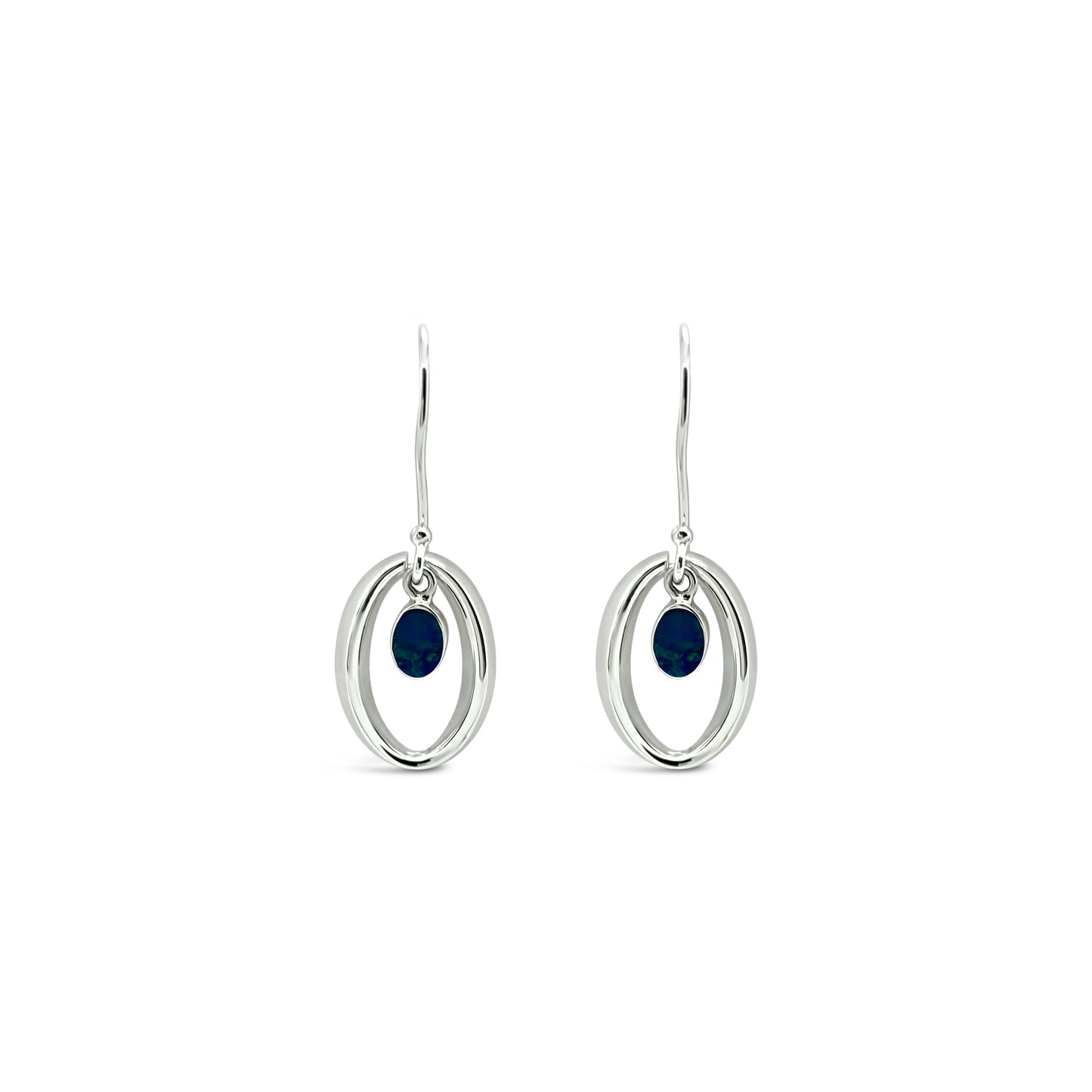 Halo'd Opal Earrings