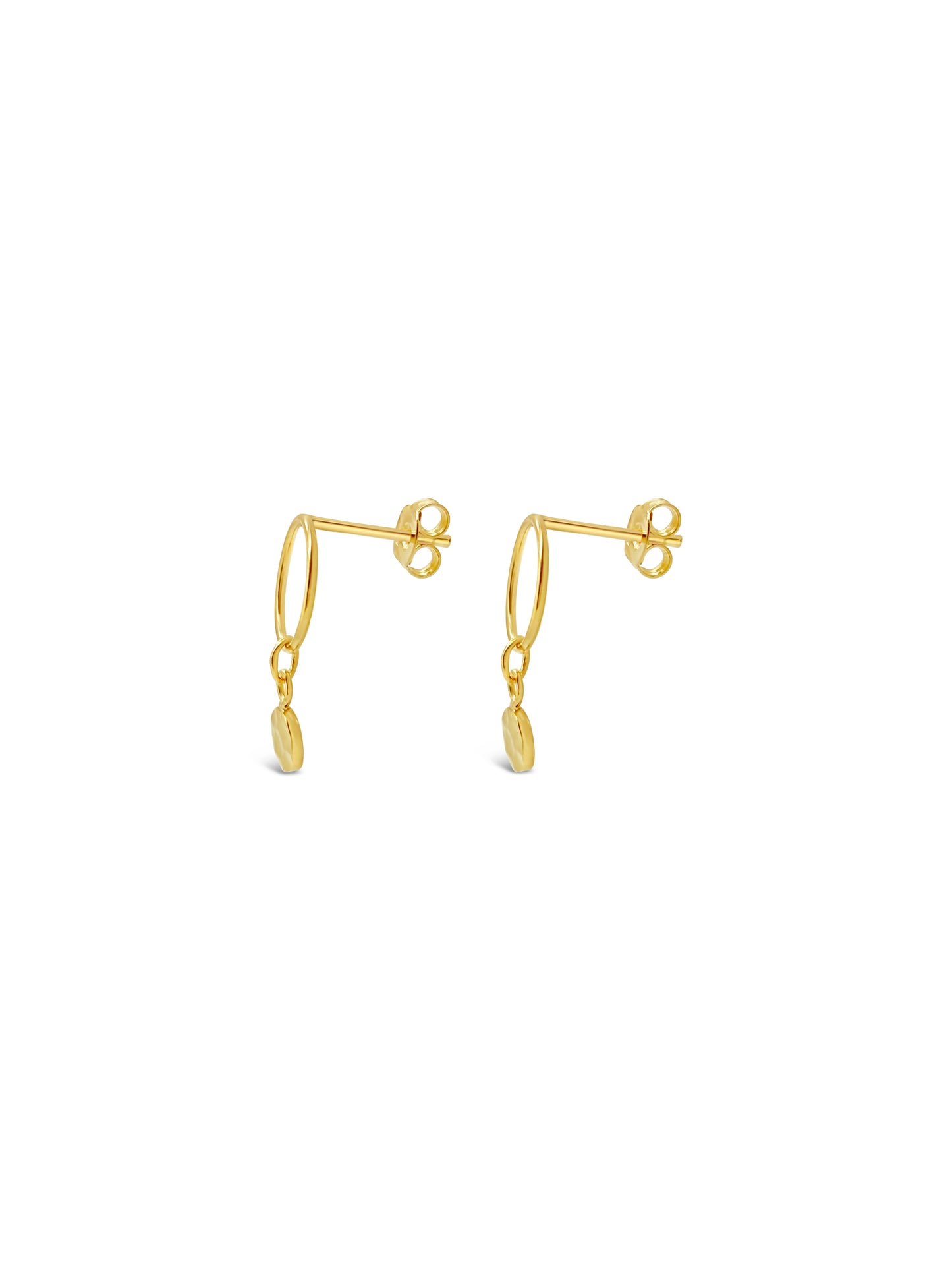 Golden Details Stud Earrings