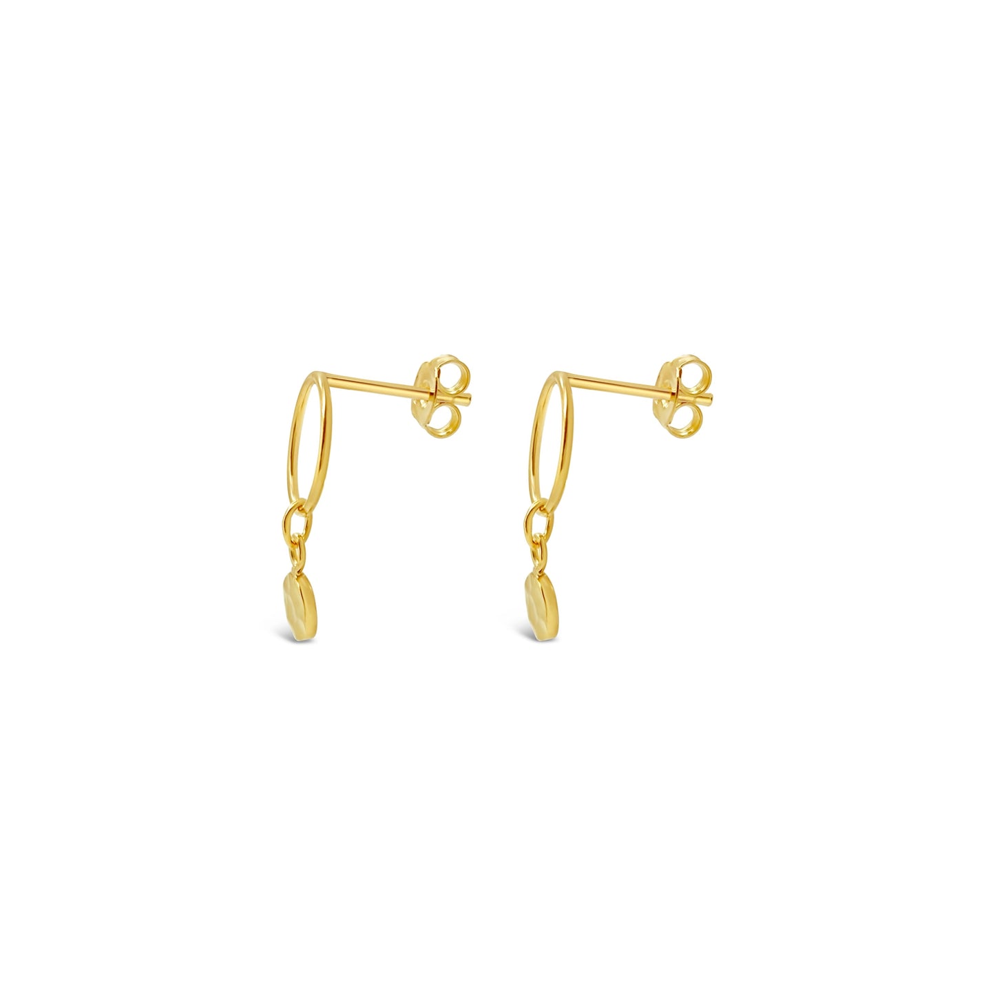 Golden Details Stud Earrings