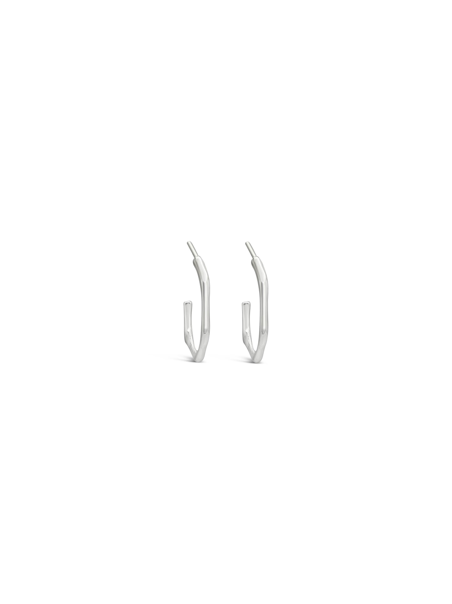 Faceted Mini Hoops