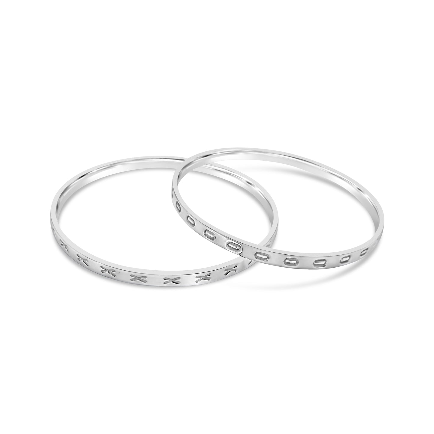 X O Kiss Hug Bangles
