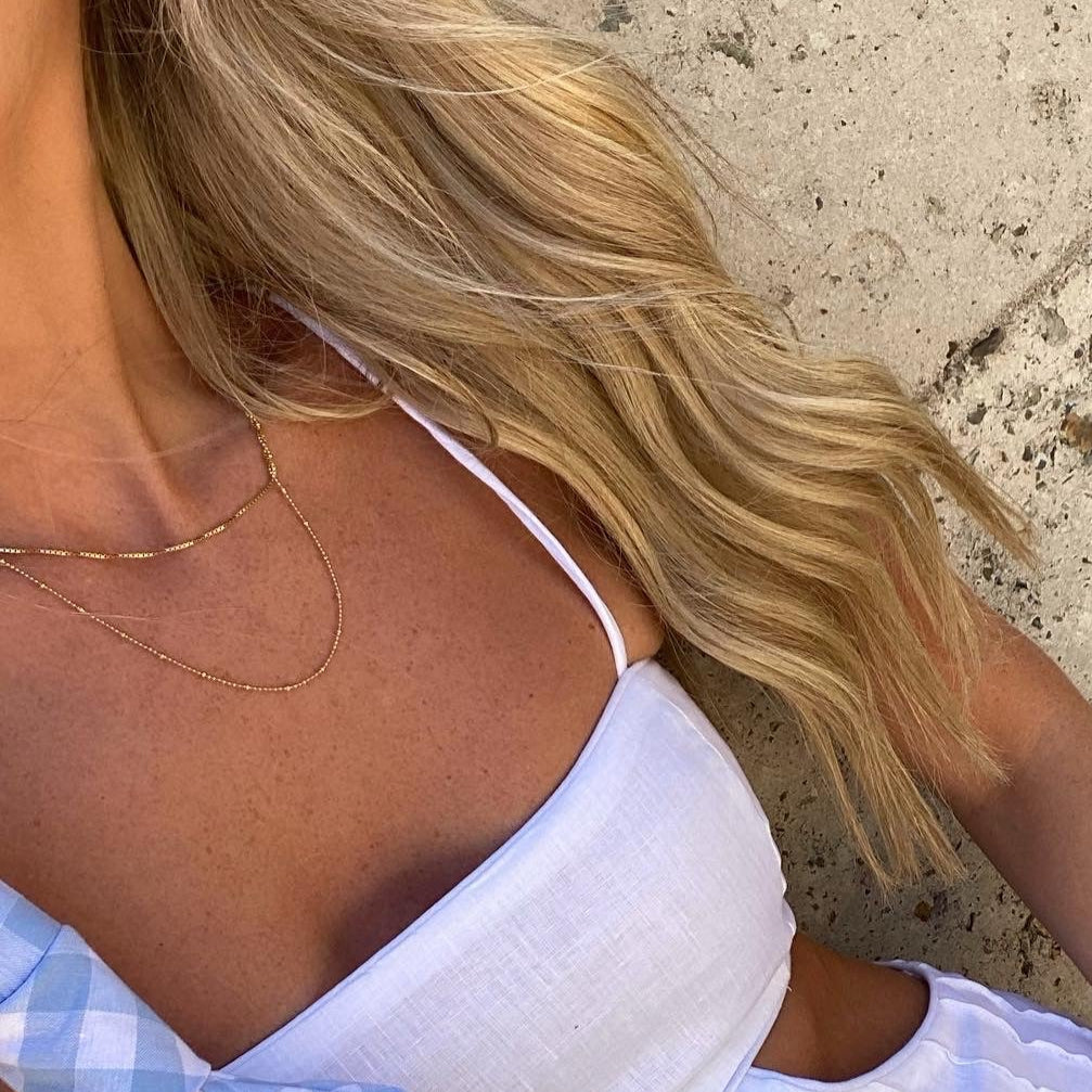 Layers Necklace, Gold