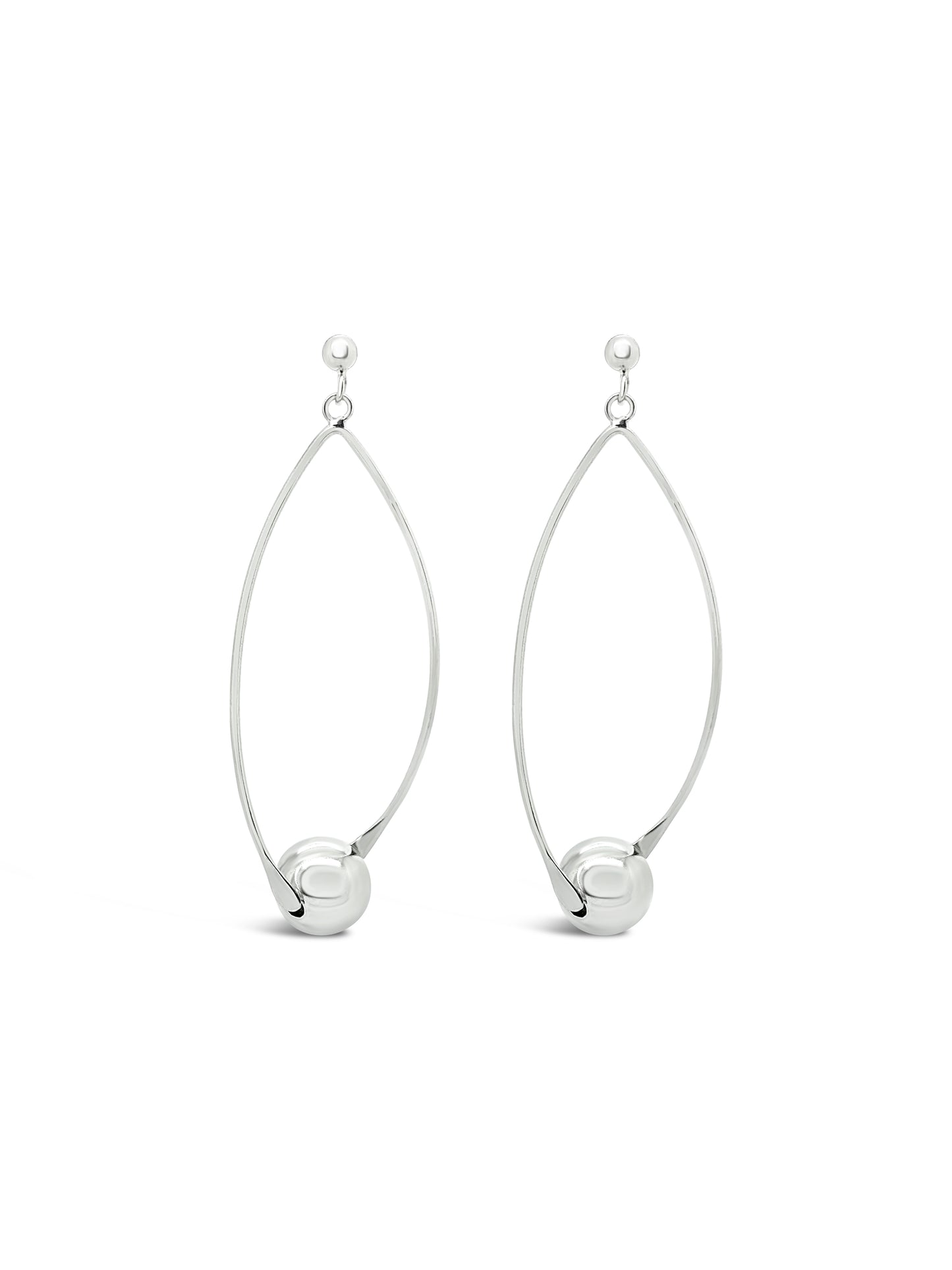 Twisted Ball Earrings
