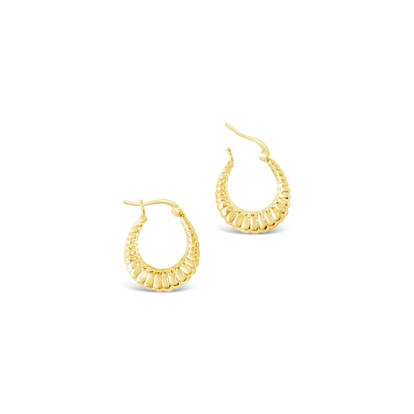 Shrimp Hoops, Gold