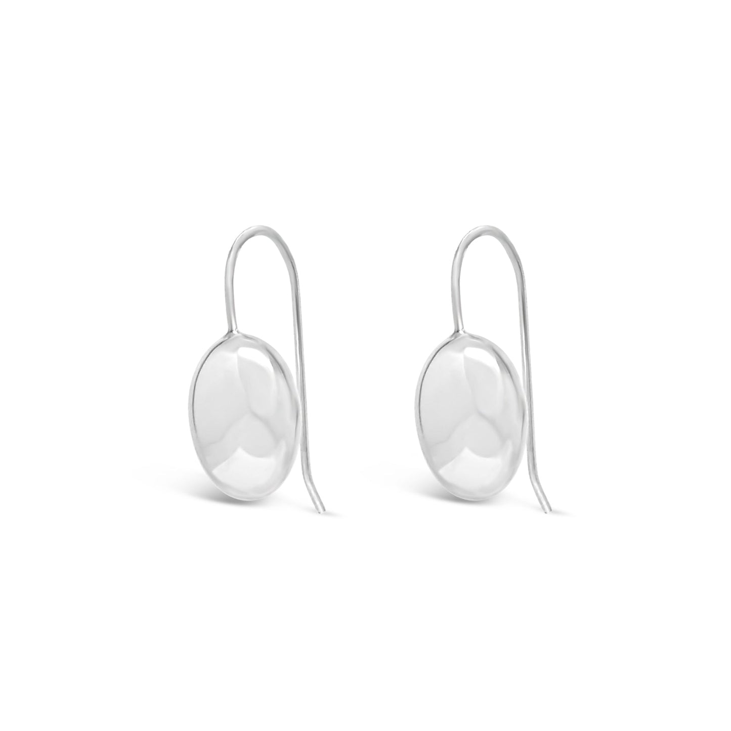 Oval Drop Earrings