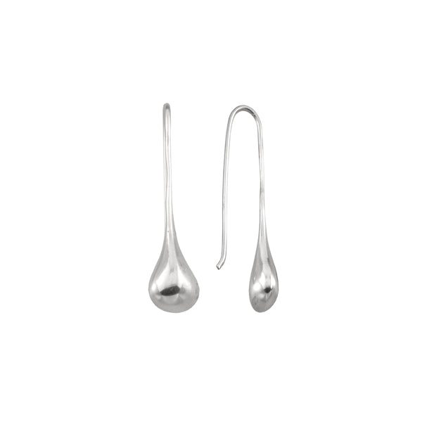 Elongated Teardrop Earrings