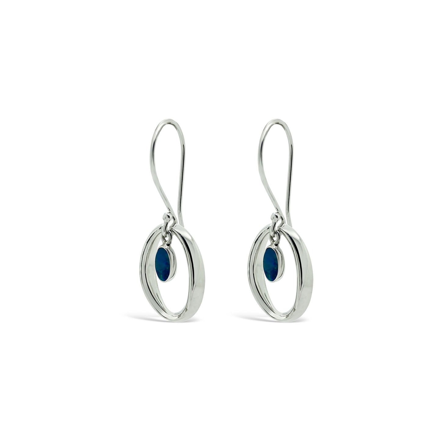 Halo'd Opal Earrings