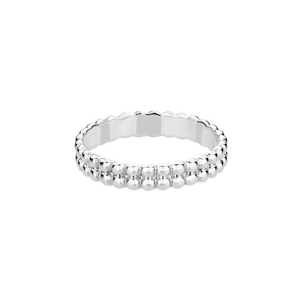 Double Ball Band Ring