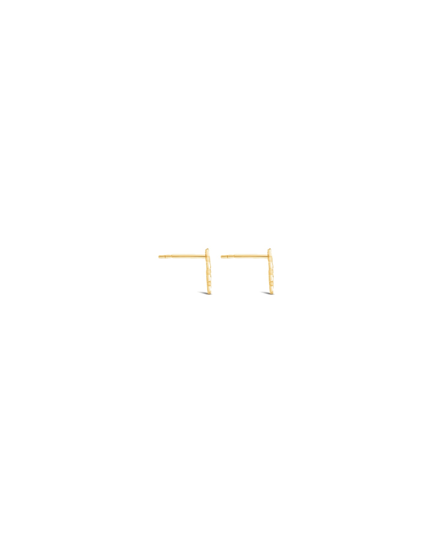 Trio Star Studs, Gold