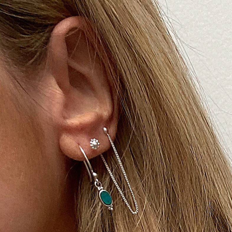 Opal Trio Earrings