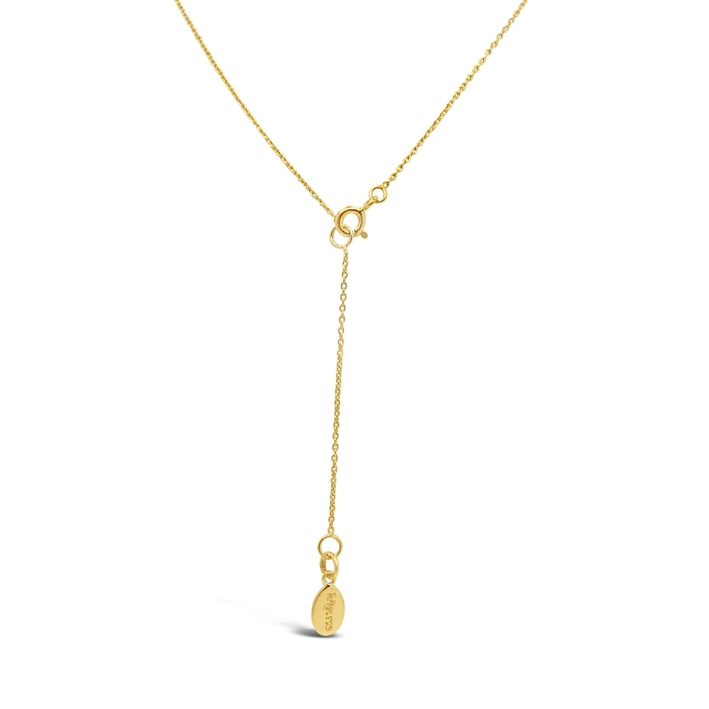 Mini Moon Necklace Gold
