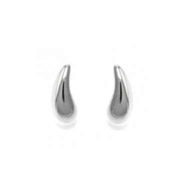 Large Angled Tear Earrings