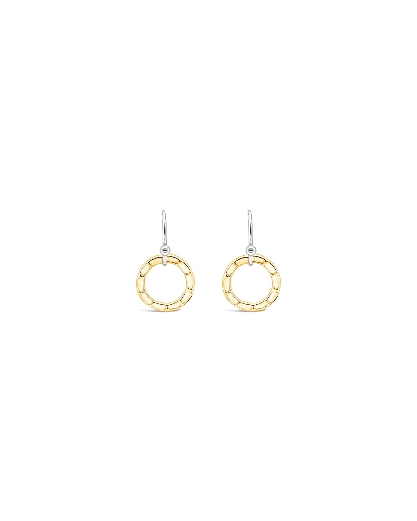 Grounded Earrings, Gold