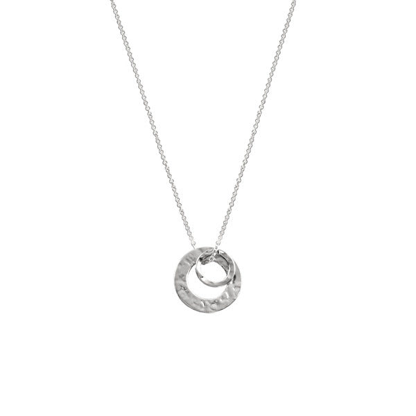 Double Circle Necklace