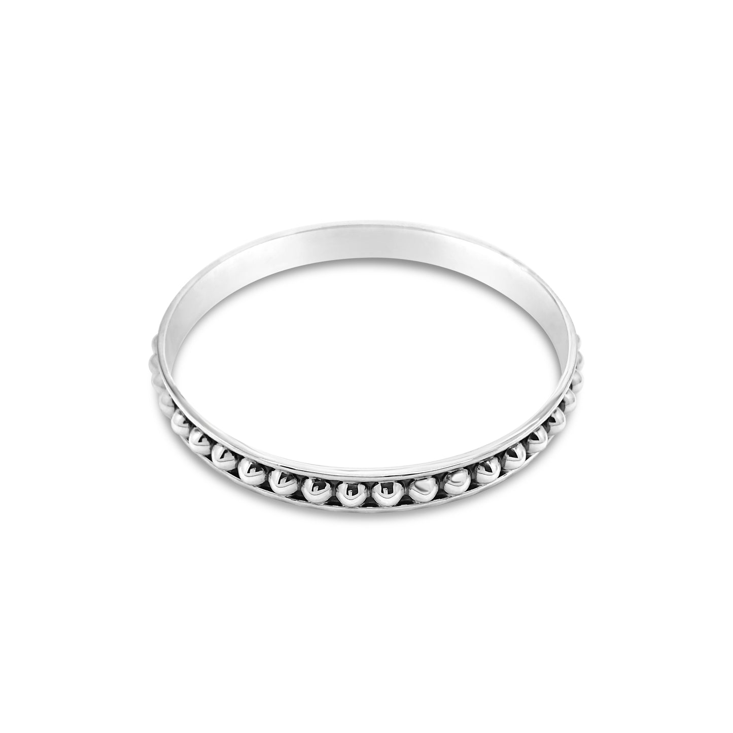 Combination Half Ball Bangle