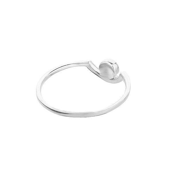 Offset Opal Ring