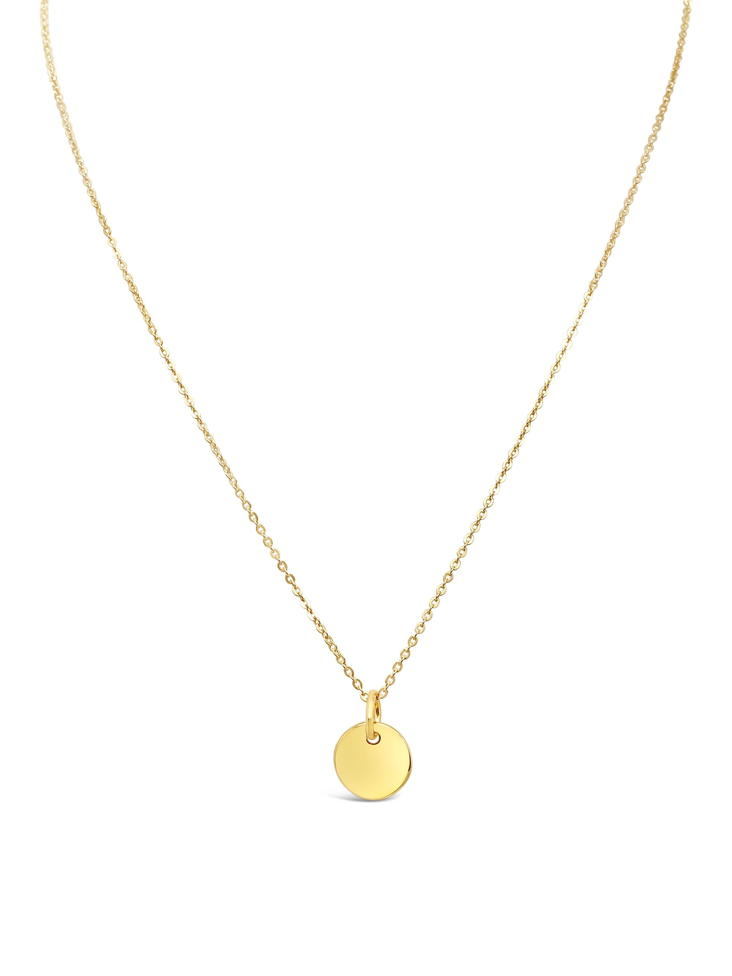 Golden Pendant Necklace