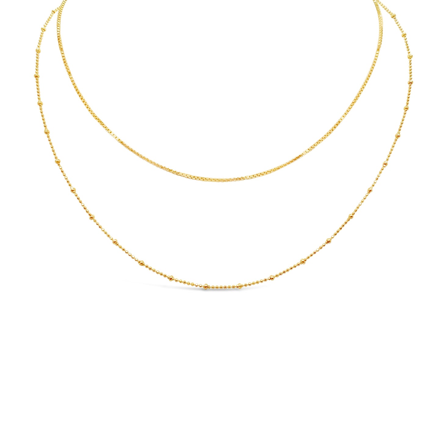 Layers Necklace Gold