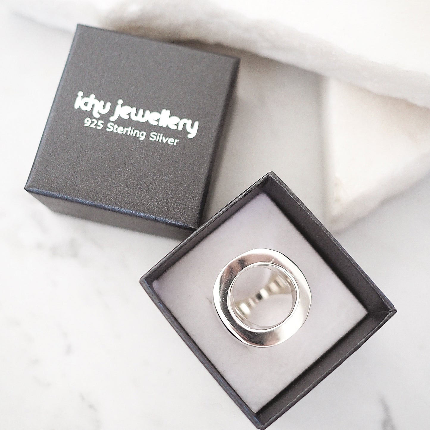 Large Open Circle Ring