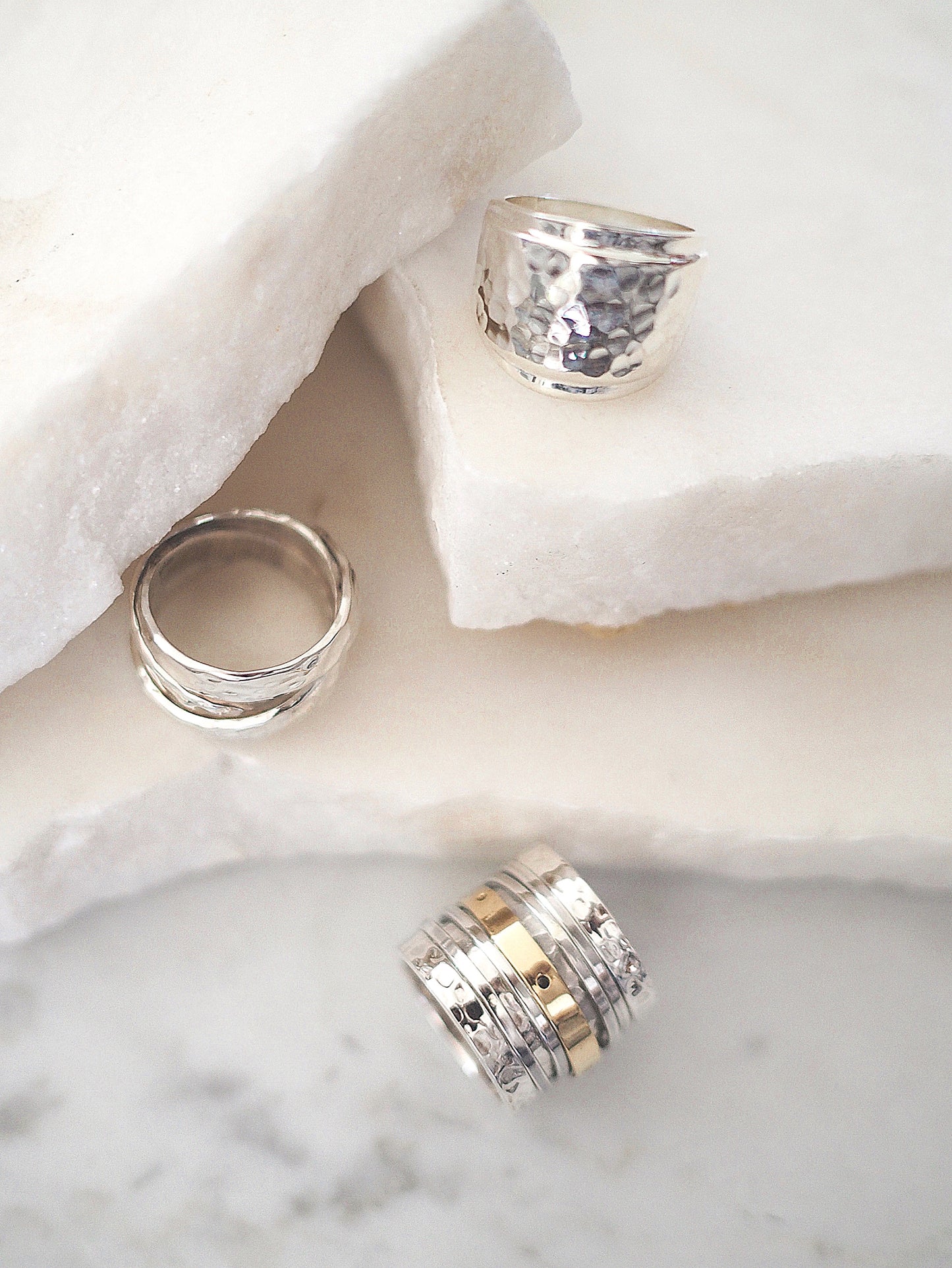 Two Tone Israeli Ring