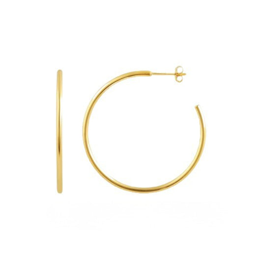 Celeste Hoop Earrings Gold