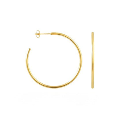 Celeste Hoop Earrings Gold