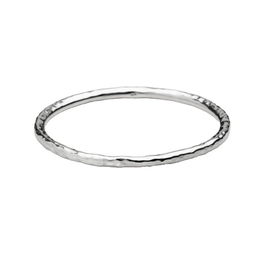 Classic Hammered Bangle