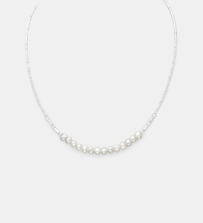 Moonlit Pearl Necklace