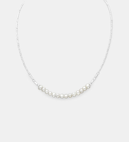 Moonlit Pearl Necklace