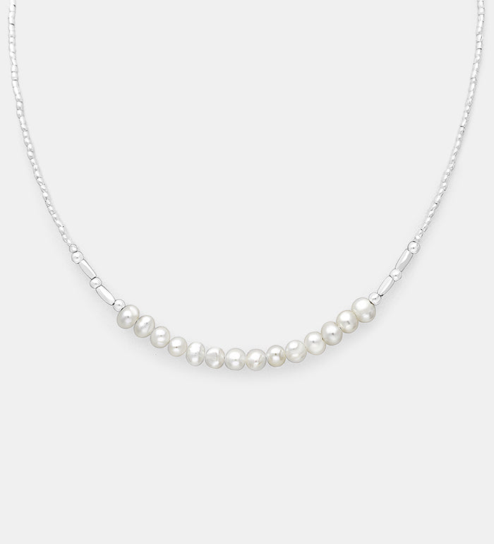 Moonlit Pearl Necklace