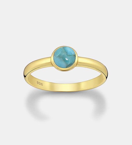 Azure Whisper Ring