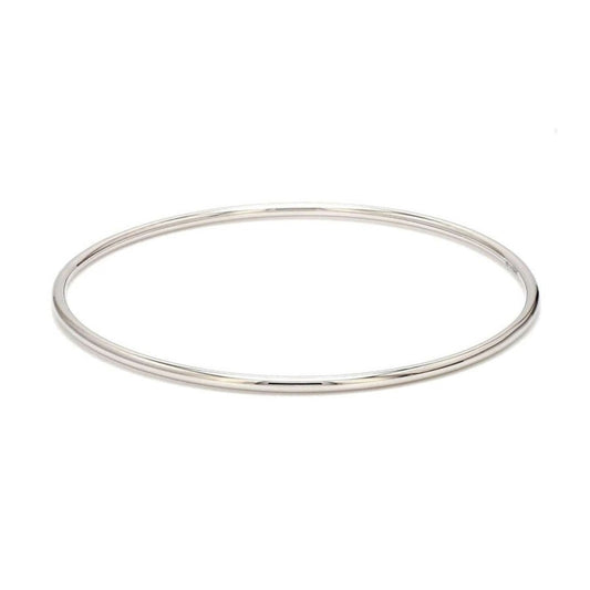 Hollow Golf Bangle 4mm