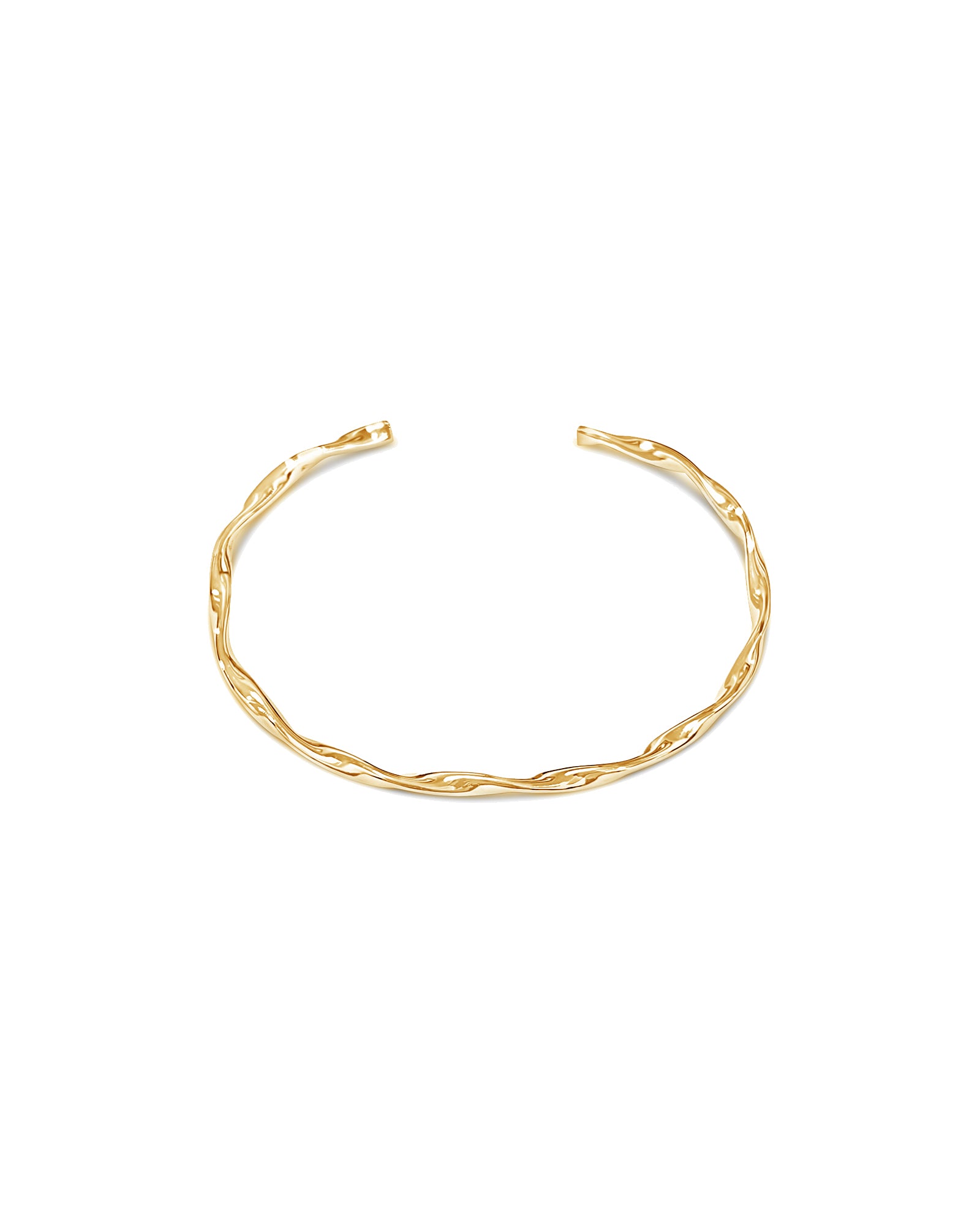 Twisted Cuff, Gold