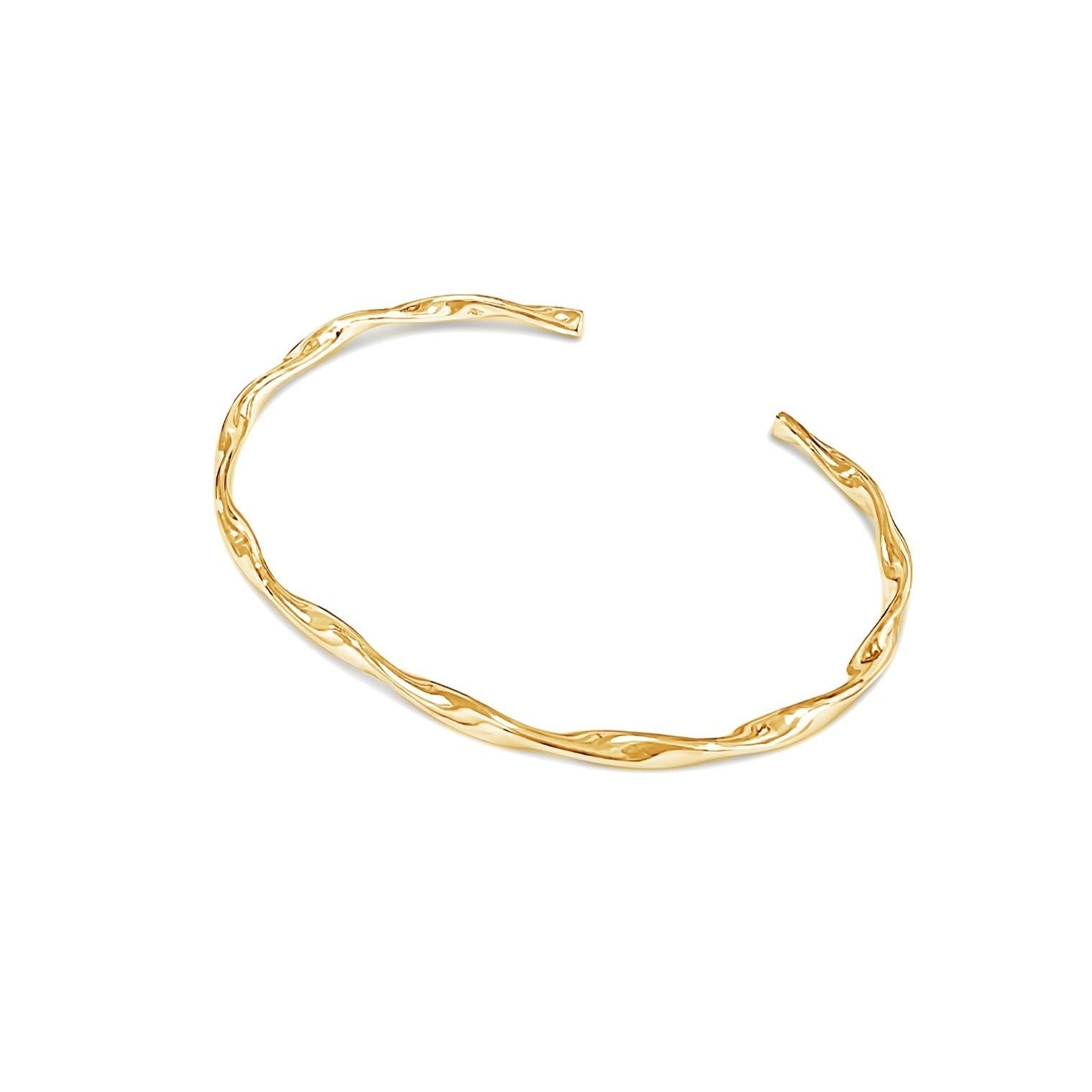 Twisted Cuff, Gold